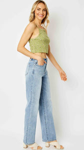 Judy Blue Jeans - High Waisted Straight Leg