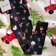 KIDS LEGGINGS - Santa Cat