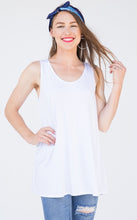 Load image into Gallery viewer, Agnes &amp; Dora Essential Tank - White