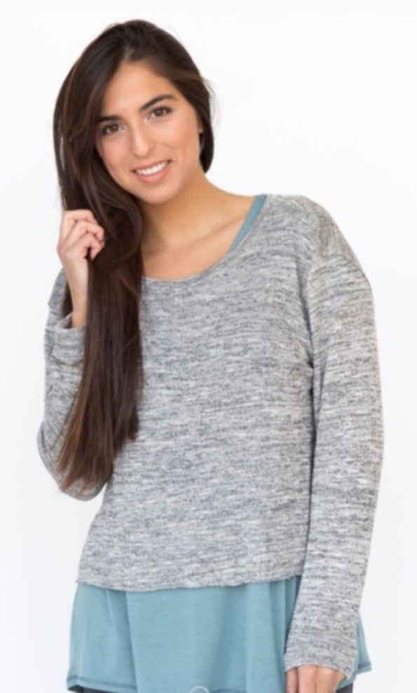 Pullover - Heather Gray