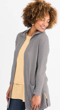 Load image into Gallery viewer, Hooded Cardi - Grey