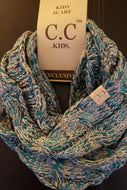 CC KIDS Infinity Scarf - Multi-Tone Teal