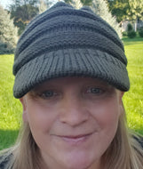 CC Beanie Cap w/ Ponytail Hole - Olive