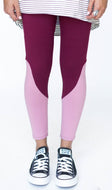 Leggings - Dark Berry w/ Blush