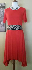 Sway Dress - Tomato Red