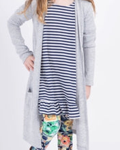 Load image into Gallery viewer, KIDS Agnes &amp; Dora Duster - Light Gray