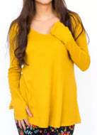 Thermal Tee - Long Sleeve - Mustard