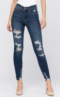 Judy Blue - Destroyed Cropped Skinny