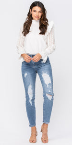 Judy Blue Jeans - Destroyed Relaxed Fit