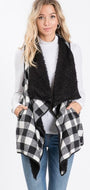 Vest - Black/Ivory