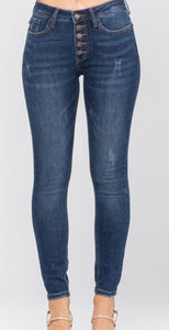 Judy Blue Jeans - Button Fly Skinny