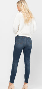 Judy Blue Jeans - High Waist - Leopard Patch - Skinny