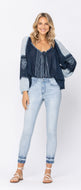 Judy Blue Jeans - Tie Dye & Release Hem - Skinny