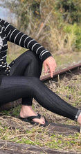 Load image into Gallery viewer, Knit Jeggings - Black