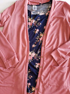 Essential Cardigan - Mauve