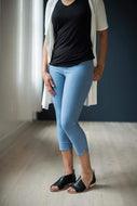 Pixie Crop - Light Denim