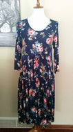 Muse Midi Dress - Heirloom Floral