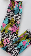 KIDS Agnes & Dora Leggings - Stripes of Succulents