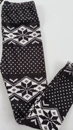 KIDS Agnes & Dora Leggings - Blk/white