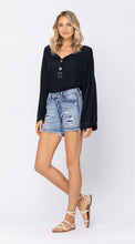 Load image into Gallery viewer, Judy Blue Shorts - Patch Wash-Out Cutoffs
