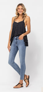 Judy Blue Jeans - Skinny - Mid-Rise - Cropped