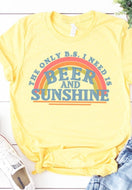 Beer & Sunshine Graphic Tee