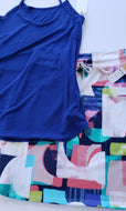 Live-In Skirt - Watercolor Geo